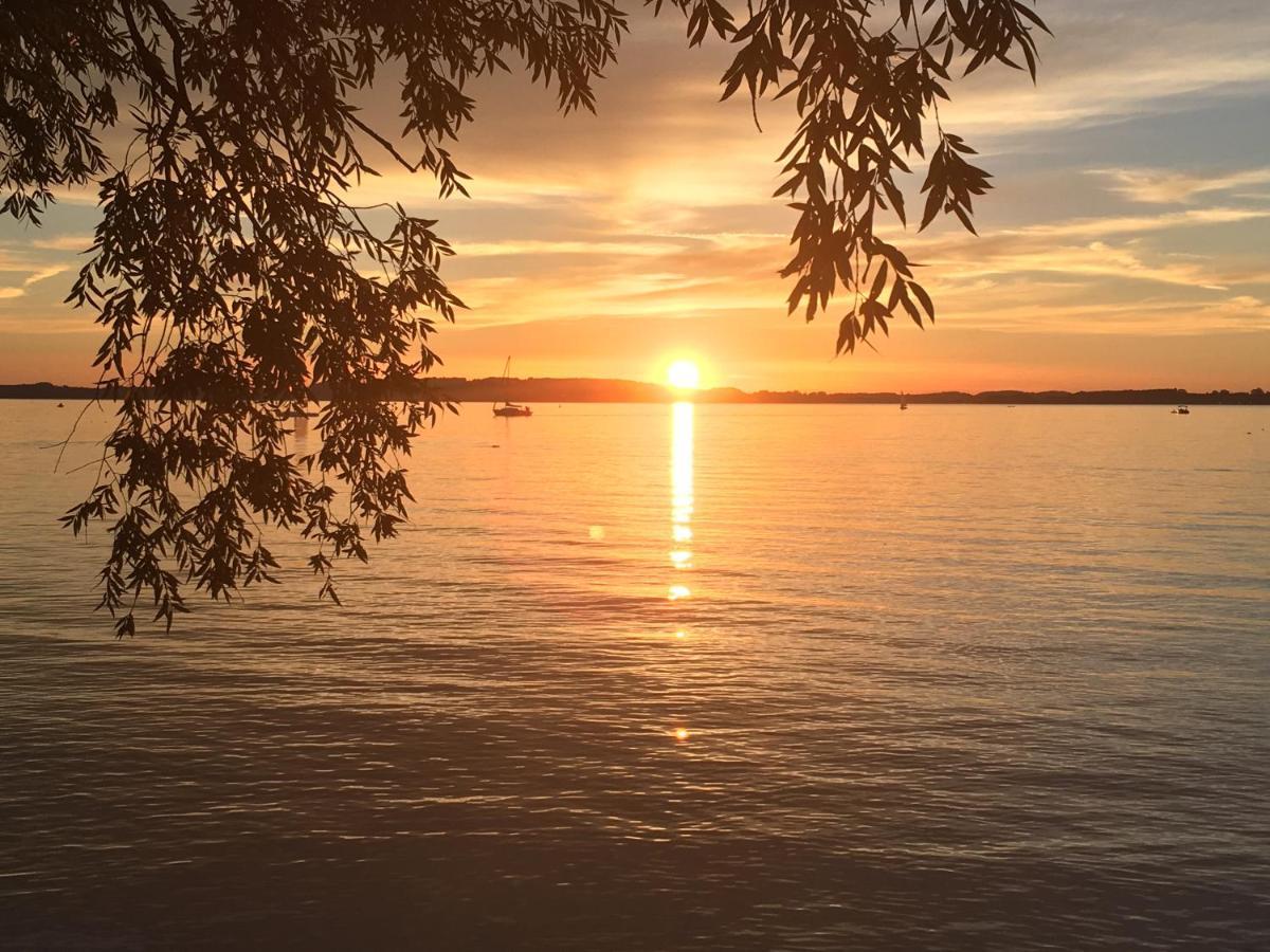 Ferienwohnung Am Chiemsee Übersee Esterno foto