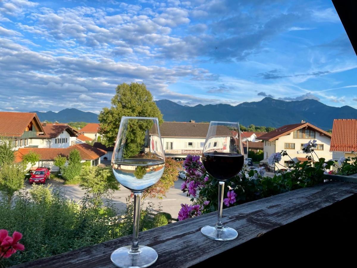 Ferienwohnung Am Chiemsee Übersee Esterno foto